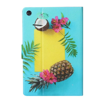 For Samsung Galaxy Tab A9+ Case Pattern Printing Card Slots Tablet Cover