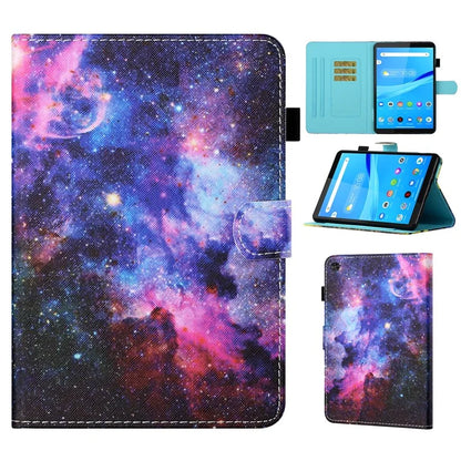 For Samsung Galaxy Tab A9 Case Card Slots Pattern Printing Tablet Cover
