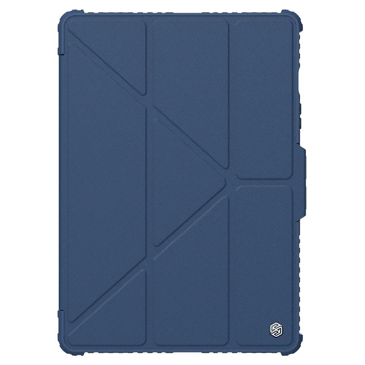 NILLKIN Bumper Leather Case Pro for Samsung Galaxy Tab S9 Case Slide Camera Lid PU Leather Tablet Cover