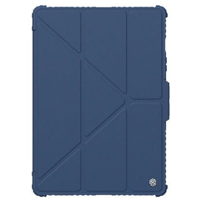 NILLKIN Bumper Leather Case Pro for Samsung Galaxy Tab S9 Case Slide Camera Lid PU Leather Tablet Cover