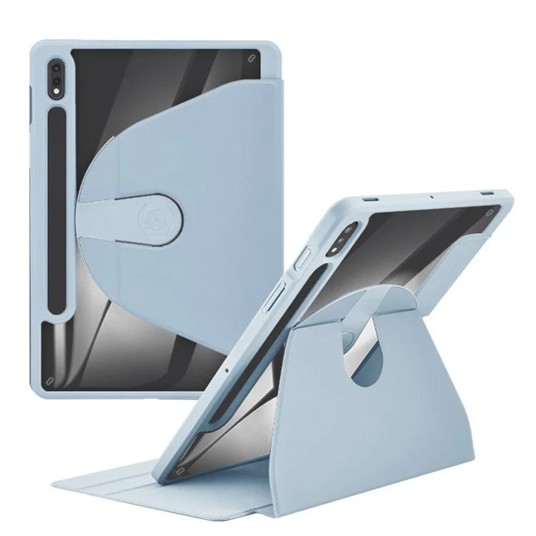 For Samsung Galaxy Tab S9+ / Tab S9 FE+ Case PC+TPU+PU Leather Stand Tablet Cover