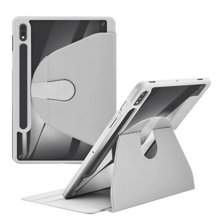 For Samsung Galaxy Tab S9+ / Tab S9 FE+ Case PC+TPU+PU Leather Stand Tablet Cover