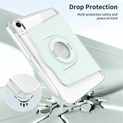For iPad mini (2021) Case PU leather+Acrylic Stand Detachable Tablet Cover