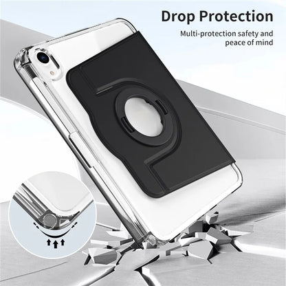 For iPad mini (2021) Case PU leather+Acrylic Stand Detachable Tablet Cover