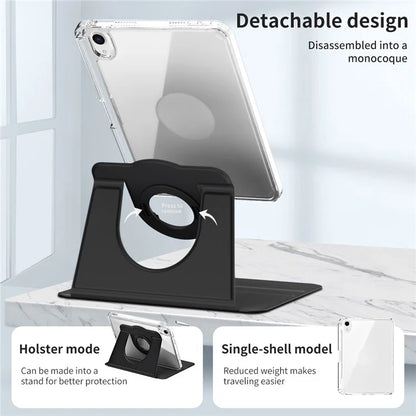 For iPad mini (2021) Case PU leather+Acrylic Stand Detachable Tablet Cover