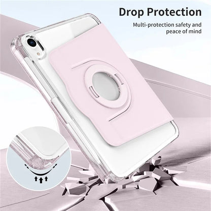 For iPad mini (2021) Case PU leather+Acrylic Stand Detachable Tablet Cover