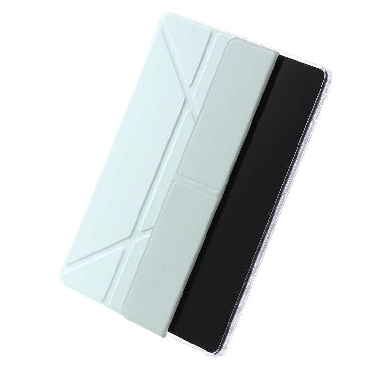 For Xiaomi Redmi Pad SE Case PU+Acrylic+TPU Stand Tablet Cover Auto Wake  /  Sleep Shockproof Case