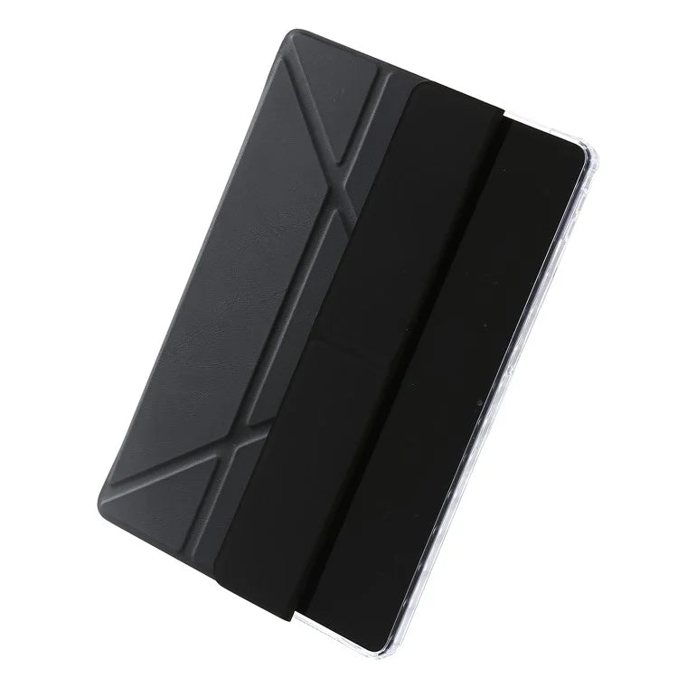For Xiaomi Redmi Pad SE Case PU+Acrylic+TPU Stand Tablet Cover Auto Wake  /  Sleep Shockproof Case