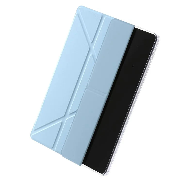 For Xiaomi Redmi Pad SE Case PU+Acrylic+TPU Stand Tablet Cover Auto Wake  /  Sleep Shockproof Case