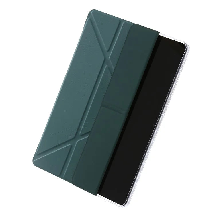 For Xiaomi Redmi Pad SE Case PU+Acrylic+TPU Stand Tablet Cover Auto Wake  /  Sleep Shockproof Case