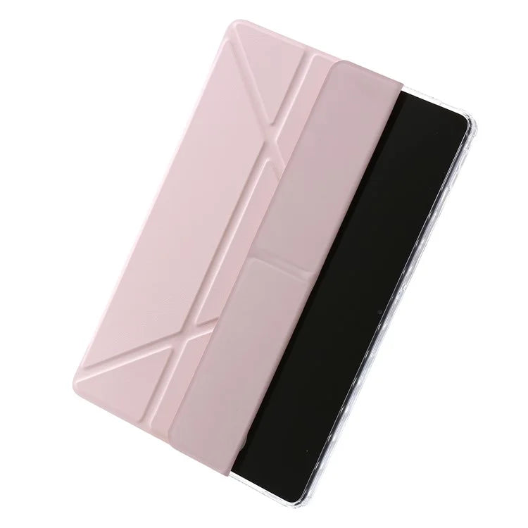 For Xiaomi Redmi Pad SE Case PU+Acrylic+TPU Stand Tablet Cover Auto Wake  /  Sleep Shockproof Case