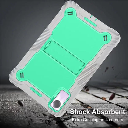 For Xiaomi Redmi Pad SE Kickstand Cover Rugged Silicone + PC Protective Tablet Case