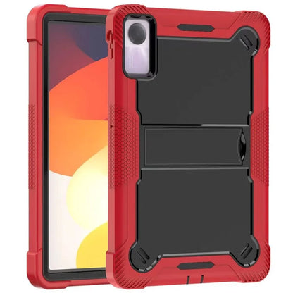 For Xiaomi Redmi Pad SE Kickstand Cover Rugged Silicone + PC Protective Tablet Case