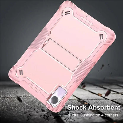 For Xiaomi Redmi Pad SE Kickstand Cover Rugged Silicone + PC Protective Tablet Case