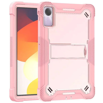 For Xiaomi Redmi Pad SE Kickstand Cover Rugged Silicone + PC Protective Tablet Case