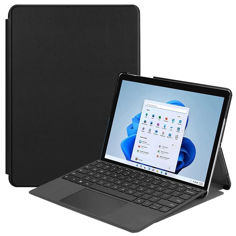 For Microsoft Surface Go 4 Case Foldable PU Leather Stand Full Protection Cover