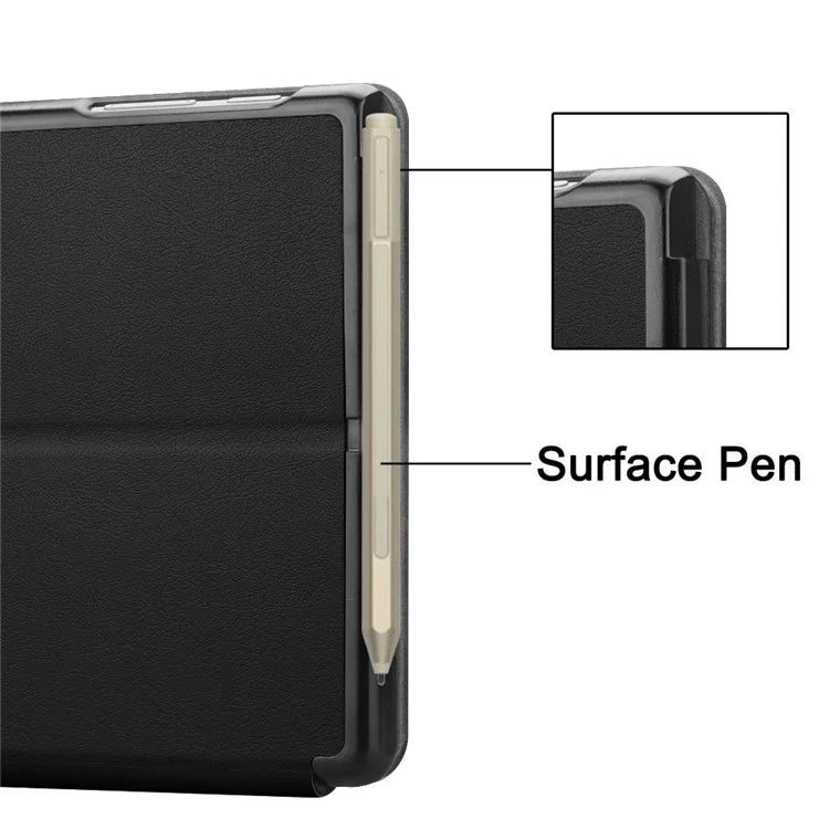 For Microsoft Surface Go 4 Case Foldable PU Leather Stand Full Protection Cover