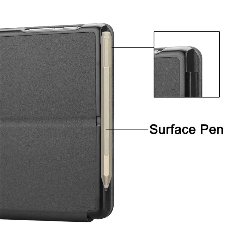 For Microsoft Surface Go 4 Case Foldable PU Leather Stand Full Protection Cover