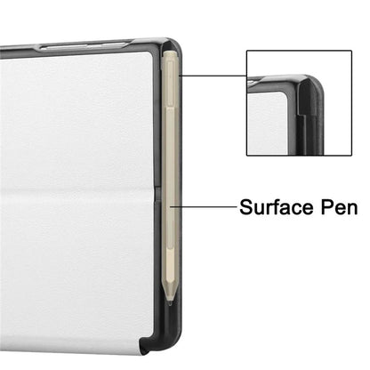 For Microsoft Surface Go 4 Case Foldable PU Leather Stand Full Protection Cover