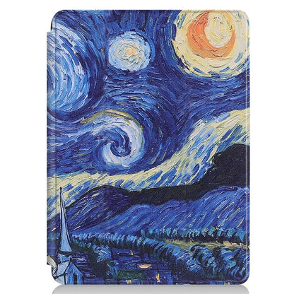 For Microsoft Surface Go 4 Case PU Leather Flip Stand Pattern Printing Design Protective Cover