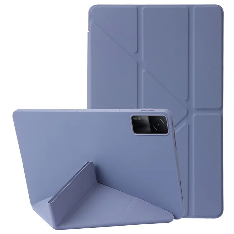 For Xiaomi Redmi Pad SE Case PU Leather+Silicone Stand Shockproof Tablet Cover