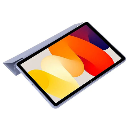 For Xiaomi Redmi Pad SE Case PU Leather+Silicone Stand Shockproof Tablet Cover