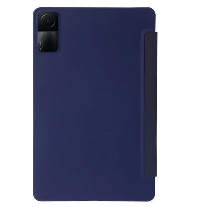 For Xiaomi Redmi Pad SE Case PU Leather+Silicone Stand Shockproof Tablet Cover