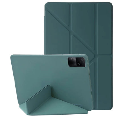For Xiaomi Redmi Pad SE Case PU Leather+Silicone Stand Shockproof Tablet Cover
