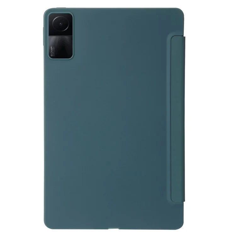 For Xiaomi Redmi Pad SE Case PU Leather+Silicone Stand Shockproof Tablet Cover