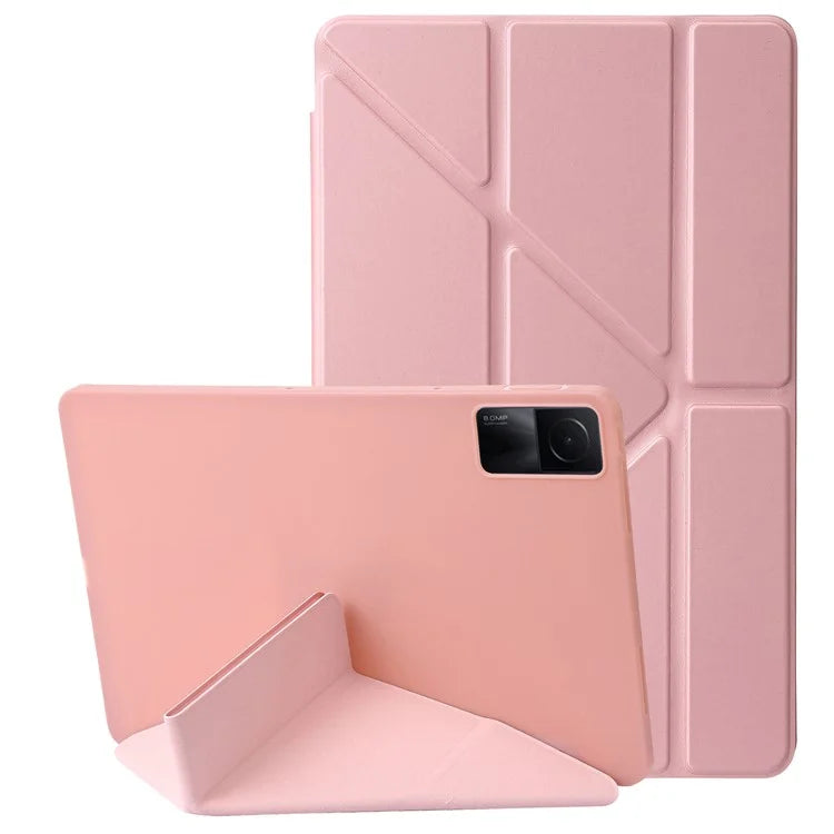 For Xiaomi Redmi Pad SE Case PU Leather+Silicone Stand Shockproof Tablet Cover