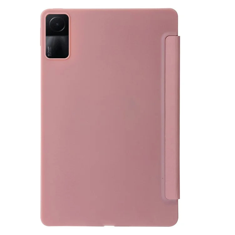 For Xiaomi Redmi Pad SE Case PU Leather+Silicone Stand Shockproof Tablet Cover