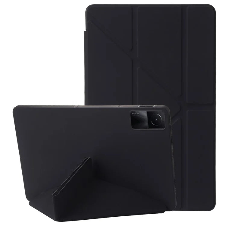 For Xiaomi Redmi Pad SE Case PU Leather+Silicone Stand Shockproof Tablet Cover