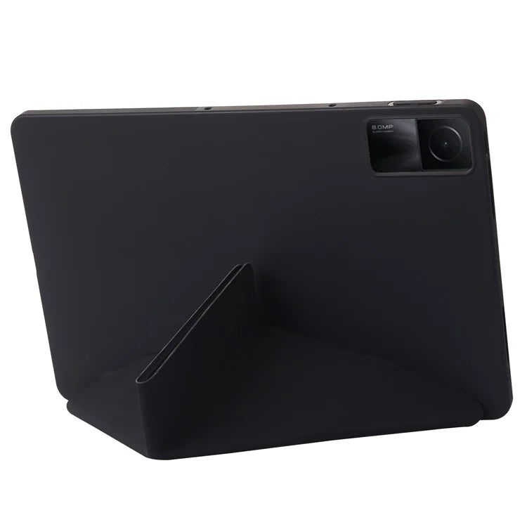 For Xiaomi Redmi Pad SE Case PU Leather+Silicone Stand Shockproof Tablet Cover