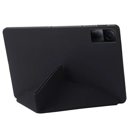 For Xiaomi Redmi Pad SE Case PU Leather+Silicone Stand Shockproof Tablet Cover
