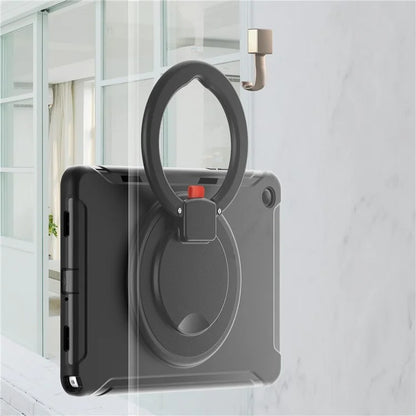 For Samsung Galaxy Tab A9+ Case Rotary Kickstand PC + TPU Tablet Cover