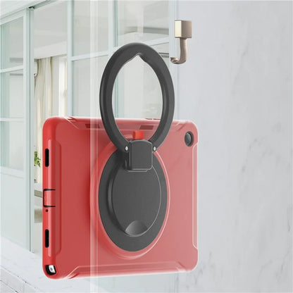 For Samsung Galaxy Tab A9+ Case Rotary Kickstand PC + TPU Tablet Cover