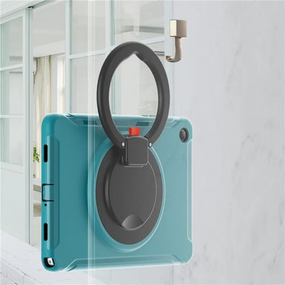 For Samsung Galaxy Tab A9+ Case Rotary Kickstand PC + TPU Tablet Cover