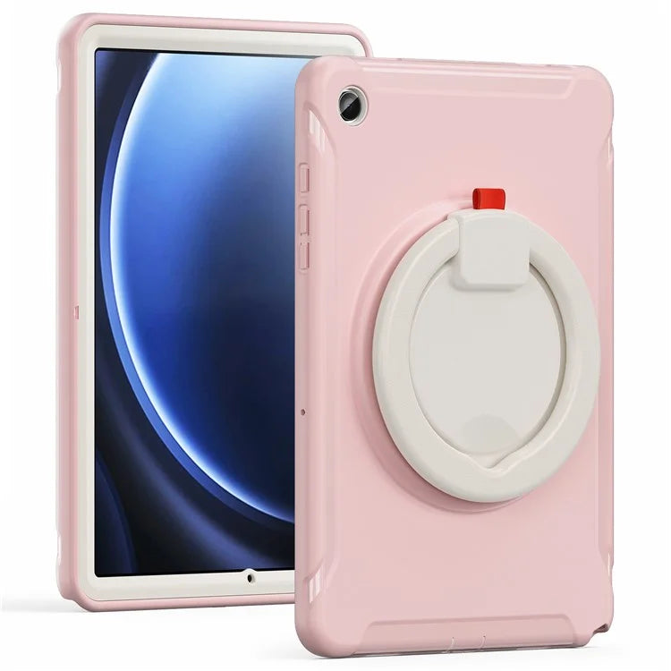 For Samsung Galaxy Tab A9+ Case Rotary Kickstand PC + TPU Tablet Cover