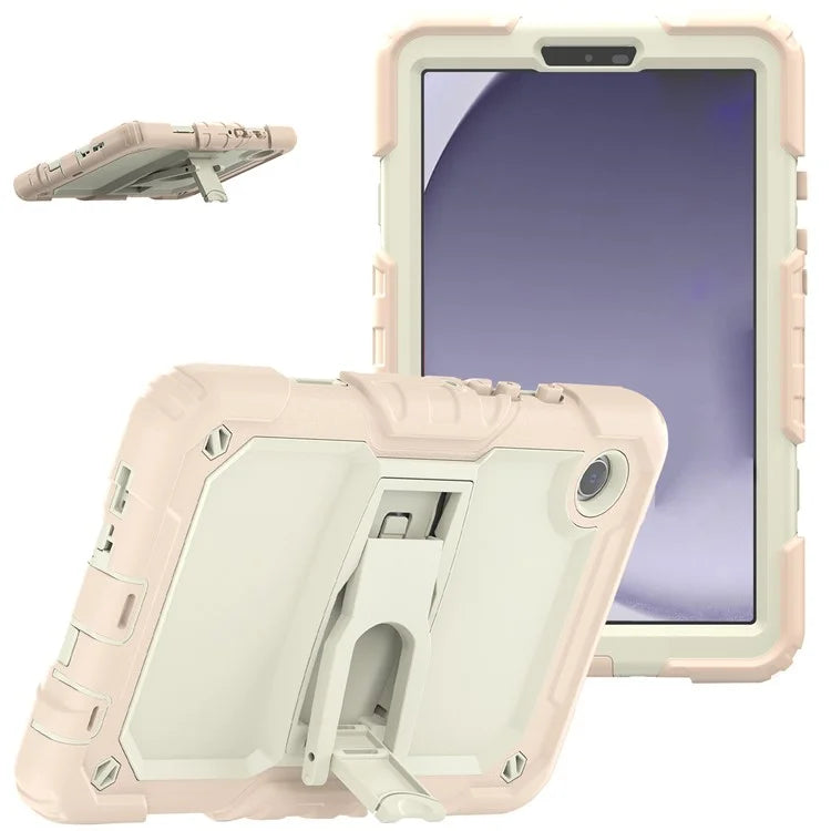 For Samsung Galaxy Tab A9 (SM-X110 / X115) Case Kickstand Rugged Protective Tablet Cover with Shoulder Strap