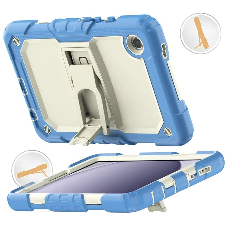 For Samsung Galaxy Tab A9 (SM-X110 / X115) Case Kickstand Rugged Protective Tablet Cover with Shoulder Strap