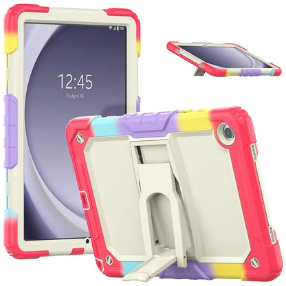 For Samsung Galaxy Tab A9+ (SM-X210 / X215 / X216) Defender Case Kickstand Tablet Cover with Shoulder Strap