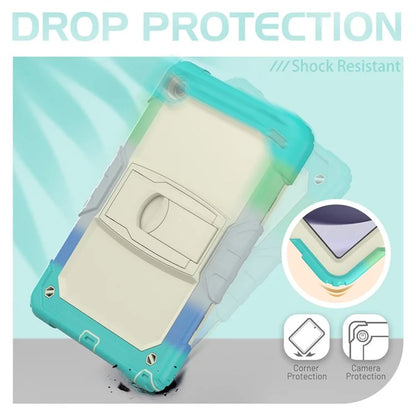 For Samsung Galaxy Tab A9+ (SM-X210 / X215 / X216) Defender Case Kickstand Tablet Cover with Shoulder Strap