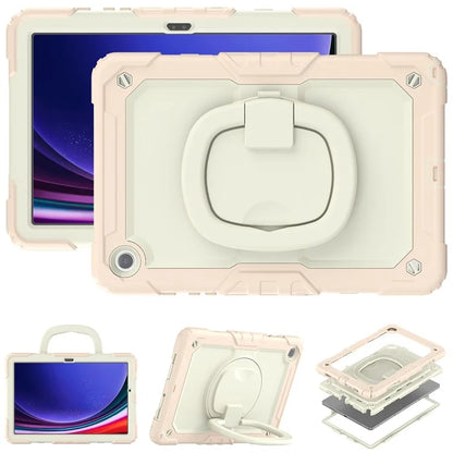 For Samsung Galaxy Tab A9+ (SM-X210 / X215 / X216) PC+Silicone Case Rugged Kickstand Tablet Cover