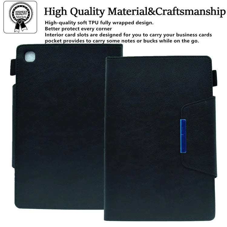 For Samsung Galaxy Tab A9+ X210 / X215 / X216B Leather Case Stand Tablet Cover Wake / Sleep Enabled