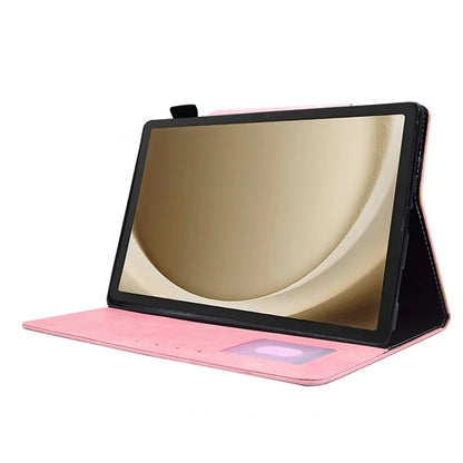 For Samsung Galaxy Tab A9+ X210 / X215 / X216B Leather Case Stand Tablet Cover Wake / Sleep Enabled