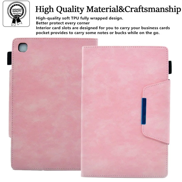 For Samsung Galaxy Tab A9+ X210 / X215 / X216B Leather Case Stand Tablet Cover Wake / Sleep Enabled
