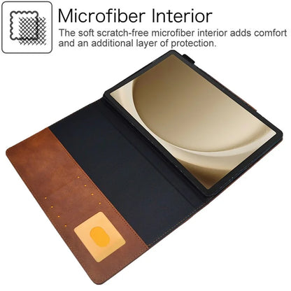 For Samsung Galaxy Tab A9+ X210 / X215 / X216B Leather Case Stand Tablet Cover Wake / Sleep Enabled