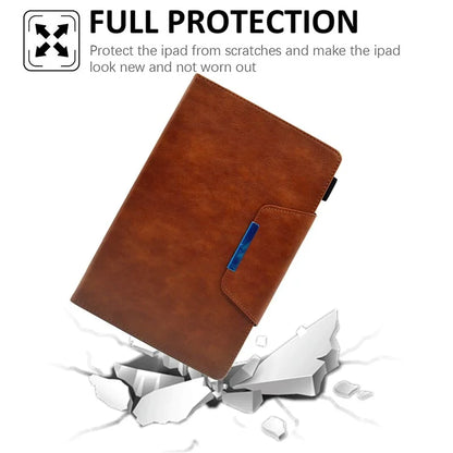 For Samsung Galaxy Tab A9+ X210 / X215 / X216B Leather Case Stand Tablet Cover Wake / Sleep Enabled
