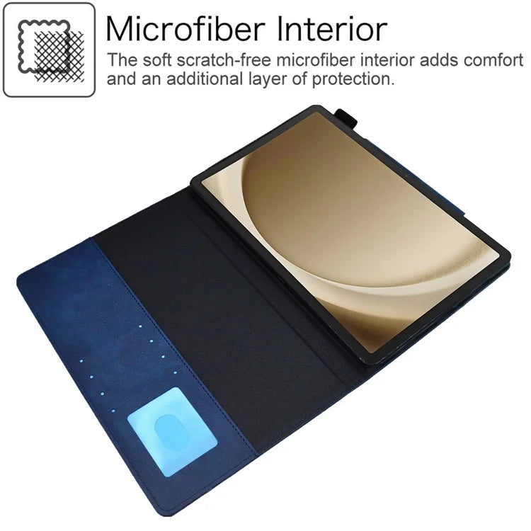 For Samsung Galaxy Tab A9+ X210 / X215 / X216B Leather Case Stand Tablet Cover Wake / Sleep Enabled