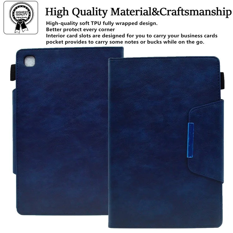 For Samsung Galaxy Tab A9+ X210 / X215 / X216B Leather Case Stand Tablet Cover Wake / Sleep Enabled